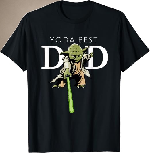 Star Wars Lightsaber Father's Day T-Shirt