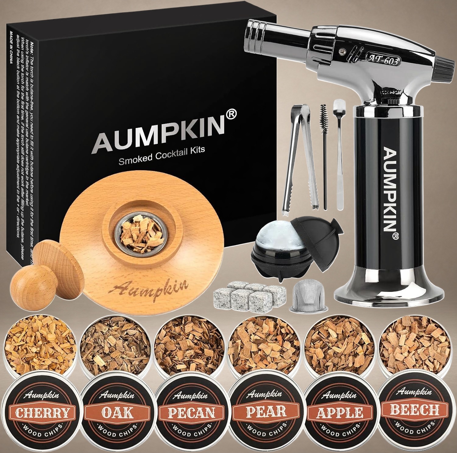 Aumpkin Cocktail Smoker Kit with Torch