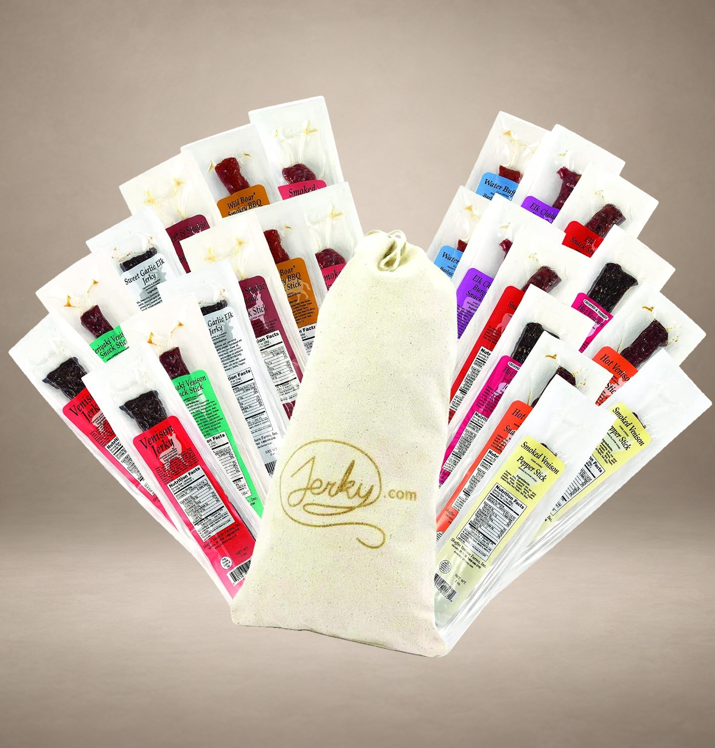 Exotic Meat Sticks Gift Bag