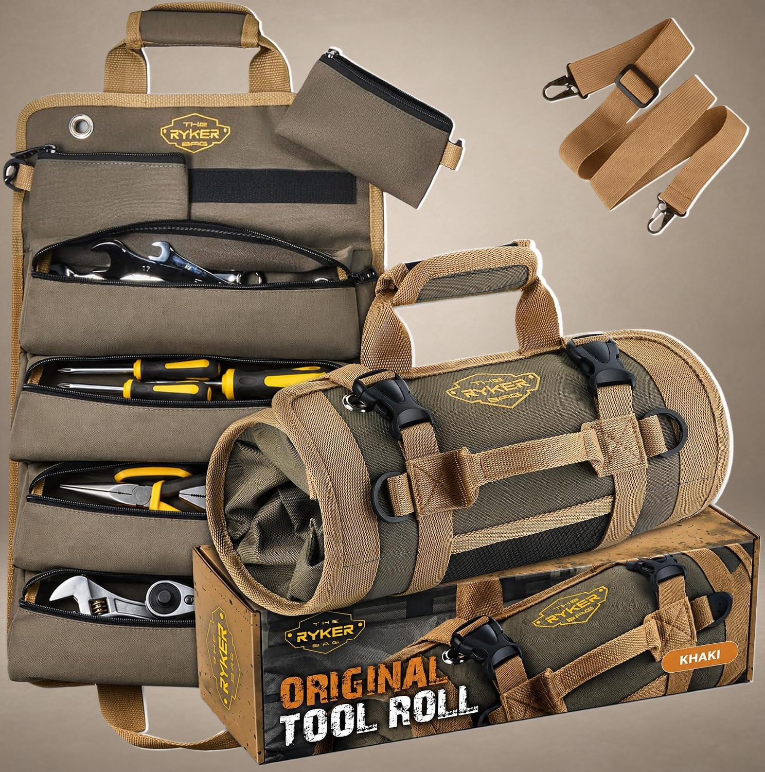 UUP Heavy-Duty Roll-Up Tool Bag