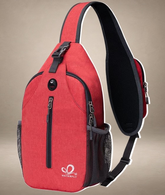 WATERFLY Water-Resistant Sling Bag