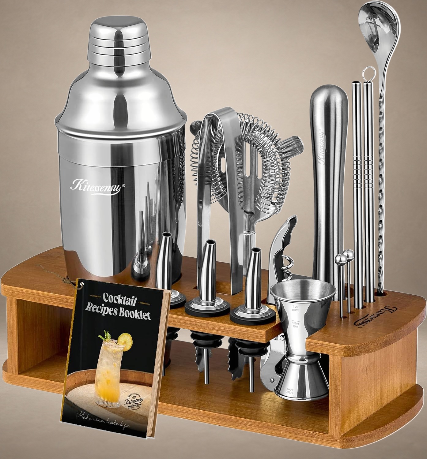 Cocktail Shaker Bartender Kit